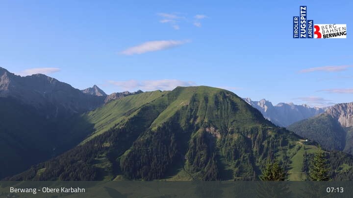 Archiv Foto Webcam Berwang: Bergstation Obere Karbahn II
