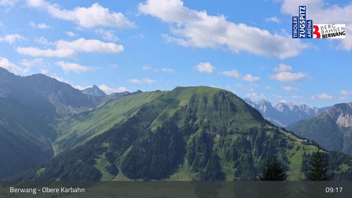 Archiv Foto Webcam Berwang: Bergstation Obere Karbahn II