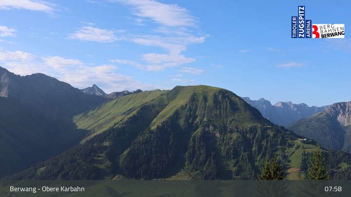 Archiv Foto Webcam Berwang: Bergstation Obere Karbahn II
