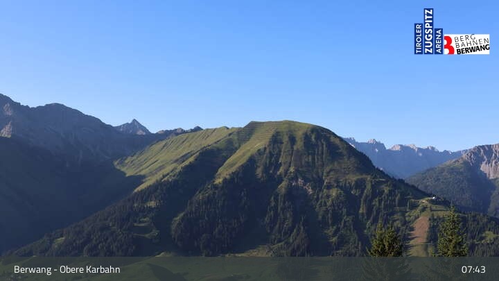 Archiv Foto Webcam Berwang: Bergstation Obere Karbahn II