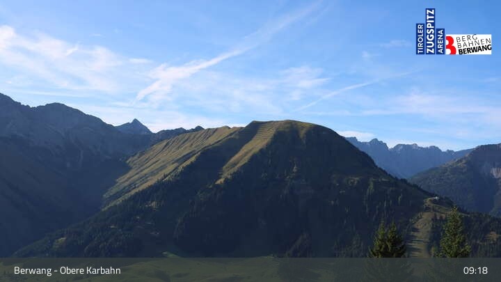 Archiv Foto Webcam Berwang: Bergstation Obere Karbahn II