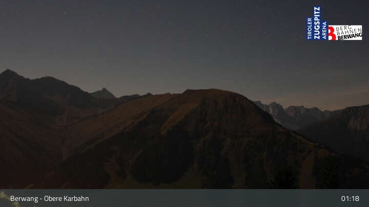 Archiv Foto Webcam Berwang: Bergstation Obere Karbahn II
