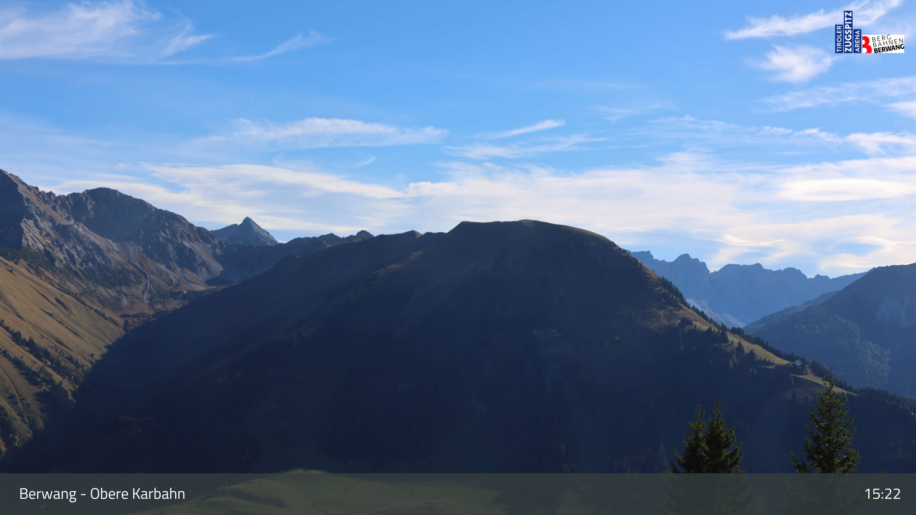 Archiv Foto Webcam Berwang: Bergstation Obere Karbahn II