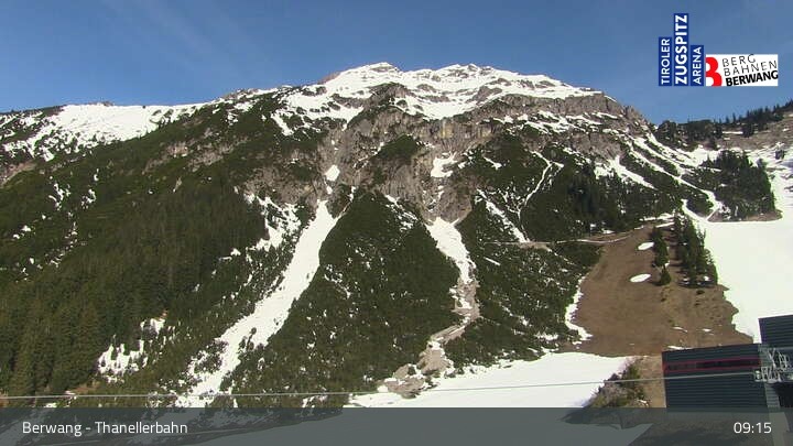 Archiv Foto Webcam Berwang: Thaneller-Sesselbahn