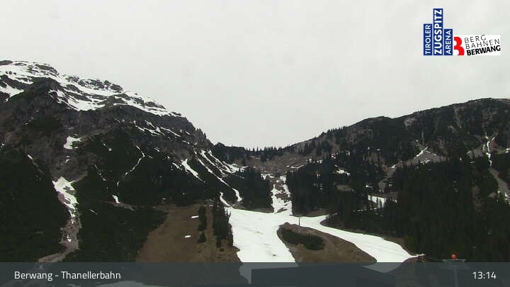 Archiv Foto Webcam Berwang: Thaneller-Sesselbahn