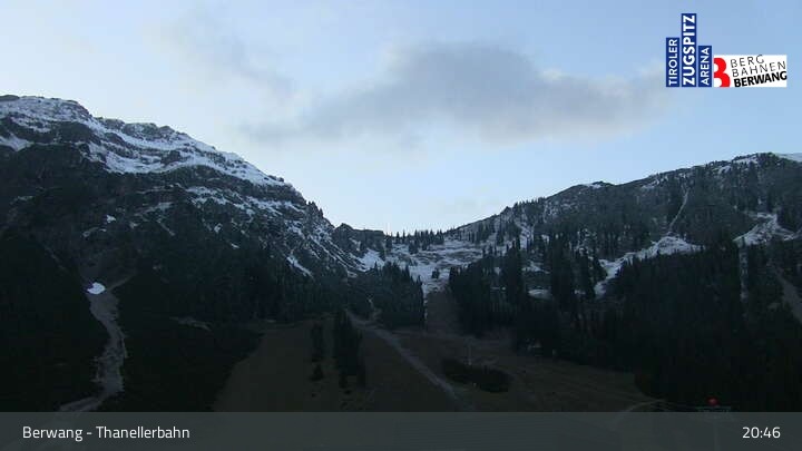 Archiv Foto Webcam Berwang: Thaneller-Sesselbahn