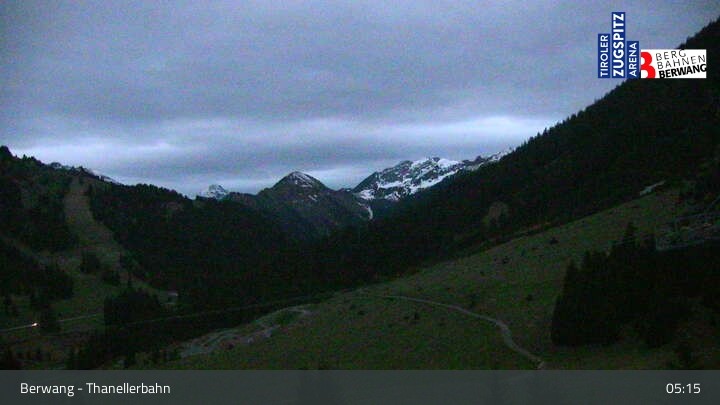 Archiv Foto Webcam Berwang: Thaneller-Sesselbahn