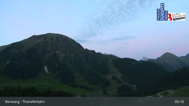 Archiv Foto Webcam Berwang: Thaneller-Sesselbahn