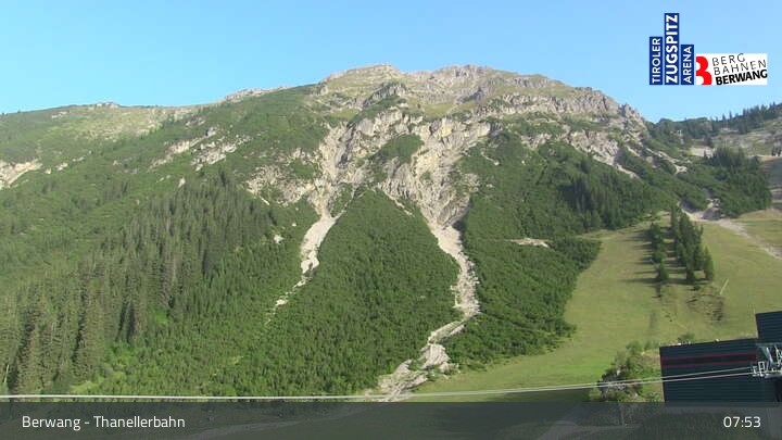 Archiv Foto Webcam Berwang: Thaneller-Sesselbahn