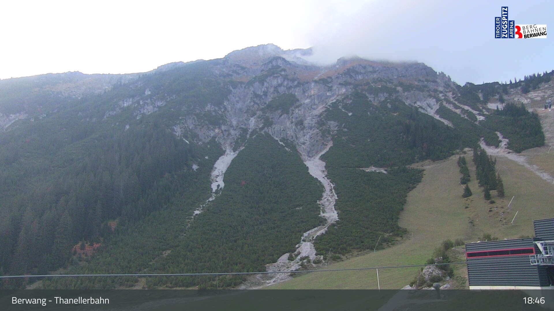 Archiv Foto Webcam Berwang: Thaneller-Sesselbahn