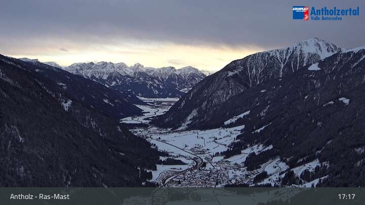 Archiv Foto Webcam Blick über das Antholzertal in Südtirol