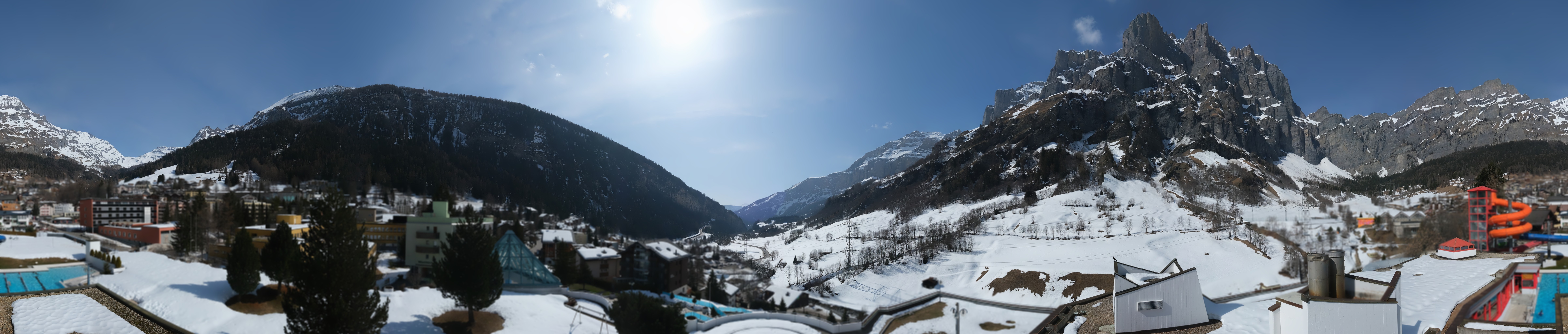 Archiv Foto Webcam Leukerbad: Therme