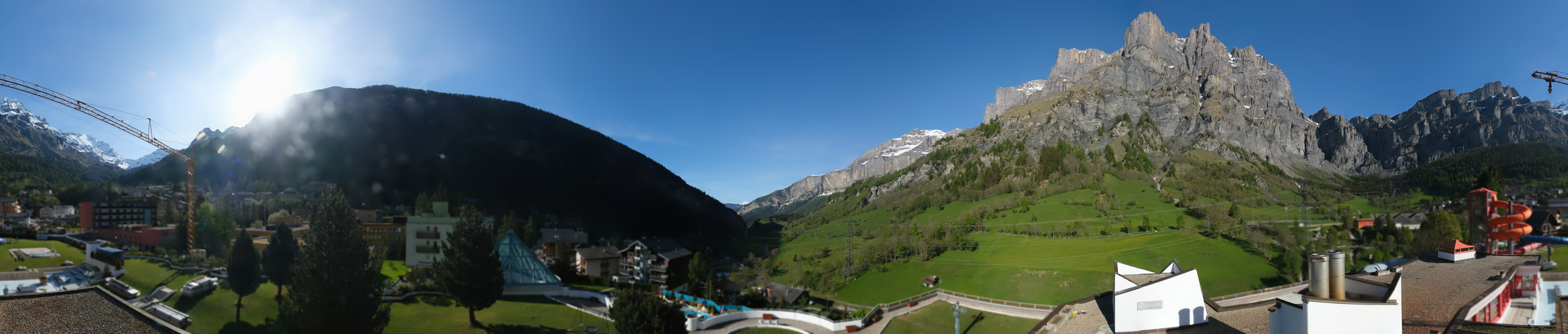 Archiv Foto Webcam Leukerbad: Therme