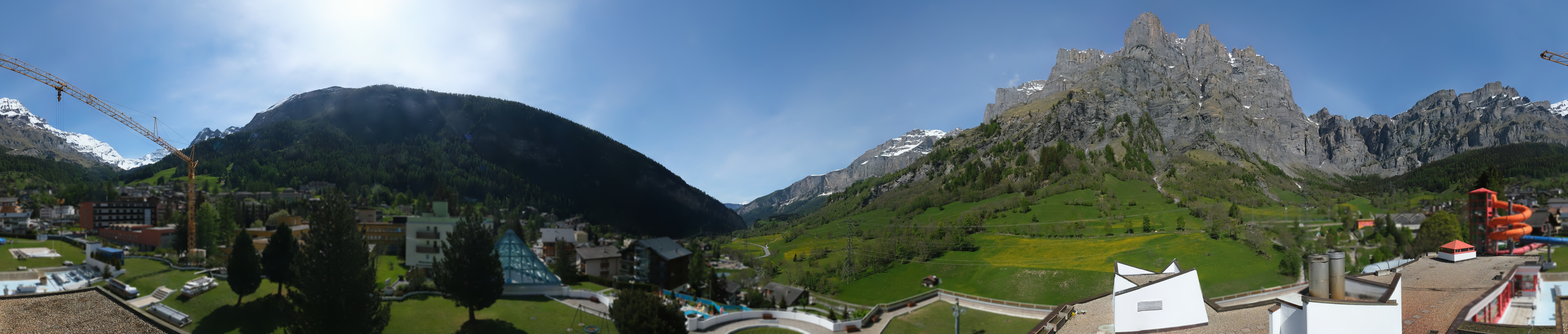 Archiv Foto Webcam Leukerbad: Therme
