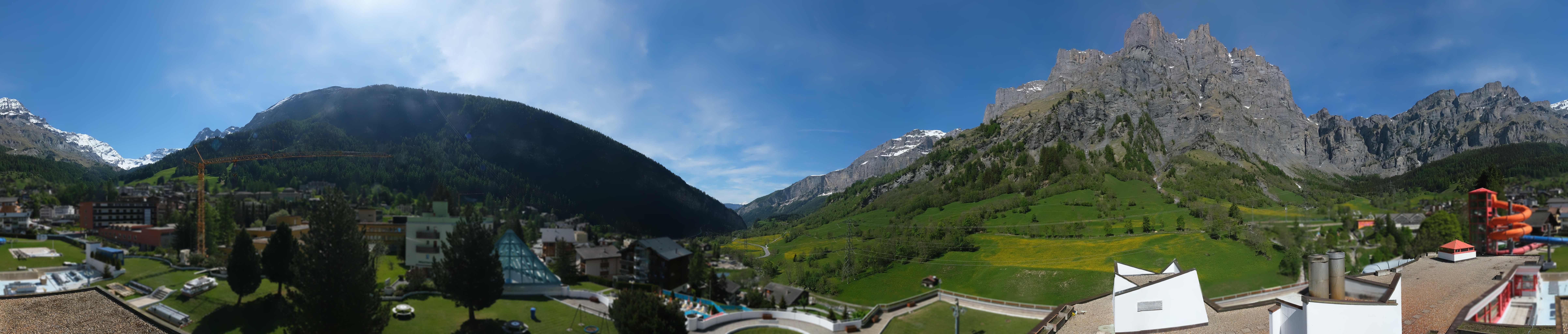Archiv Foto Webcam Leukerbad: Therme
