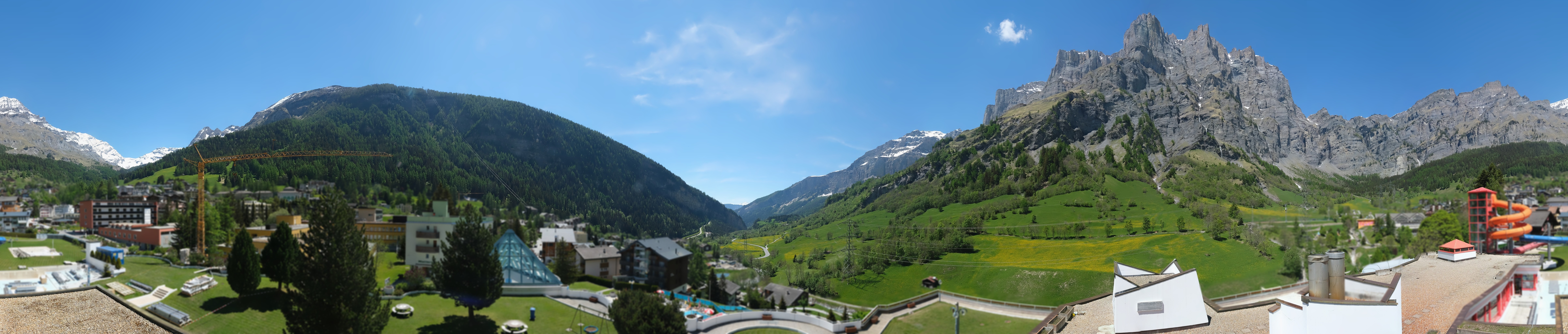 Archiv Foto Webcam Leukerbad: Therme