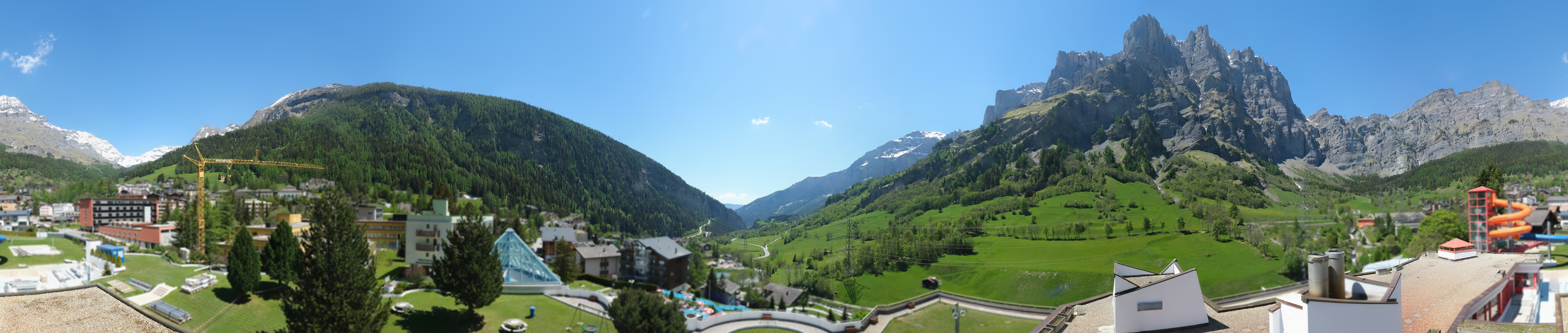 Archiv Foto Webcam Leukerbad: Therme