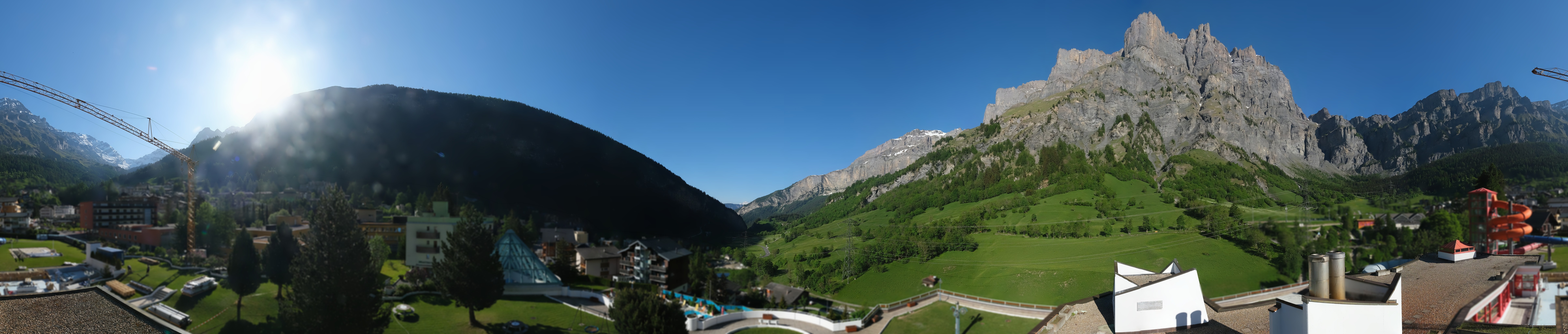 Archiv Foto Webcam Leukerbad: Therme