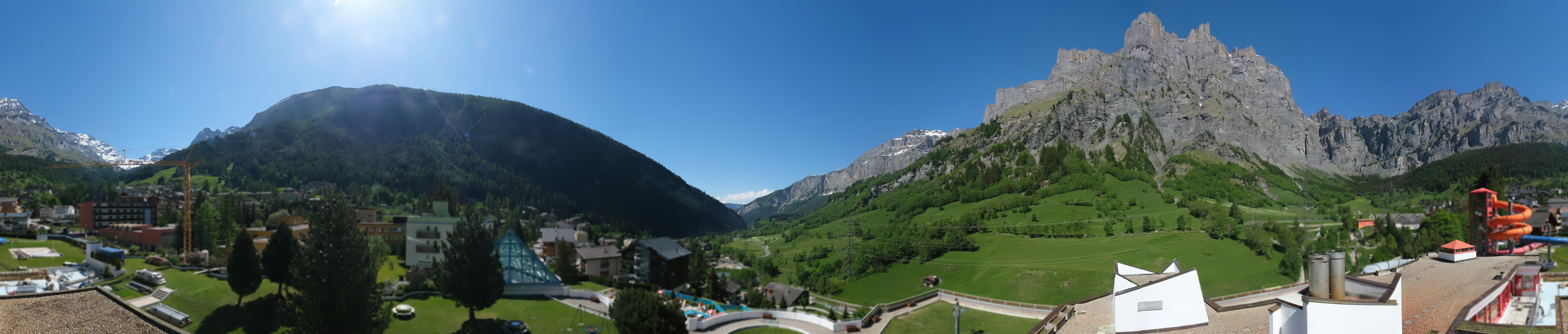 Archiv Foto Webcam Leukerbad: Therme