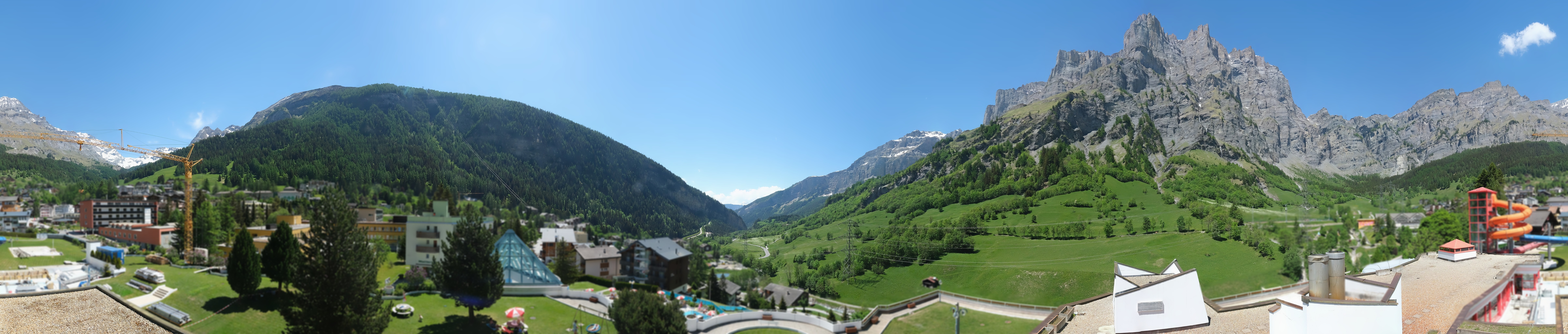Archiv Foto Webcam Leukerbad: Therme