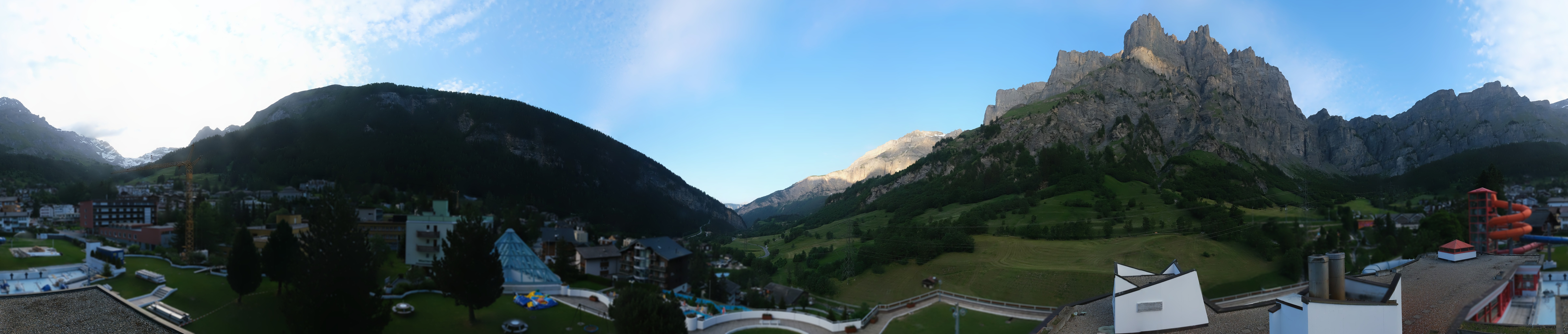 Archiv Foto Webcam Leukerbad: Therme