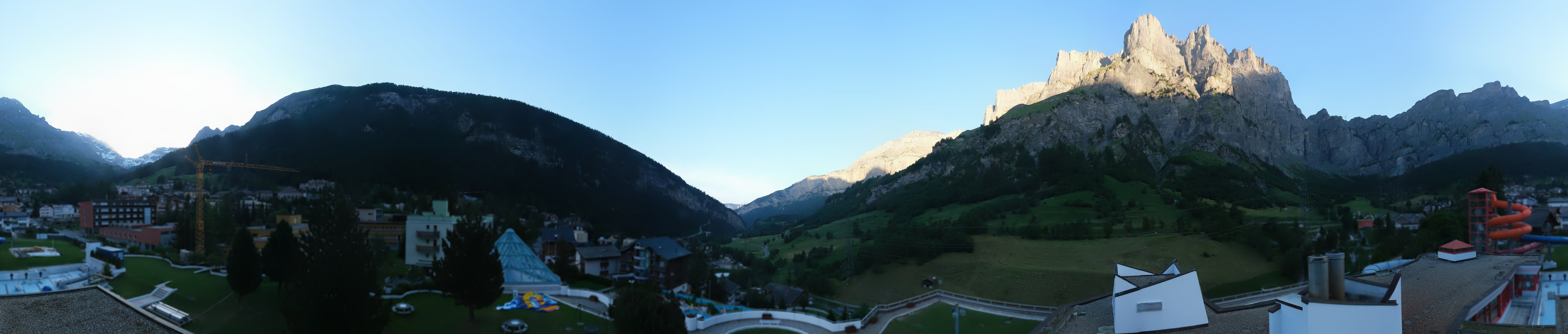Archiv Foto Webcam Leukerbad: Therme