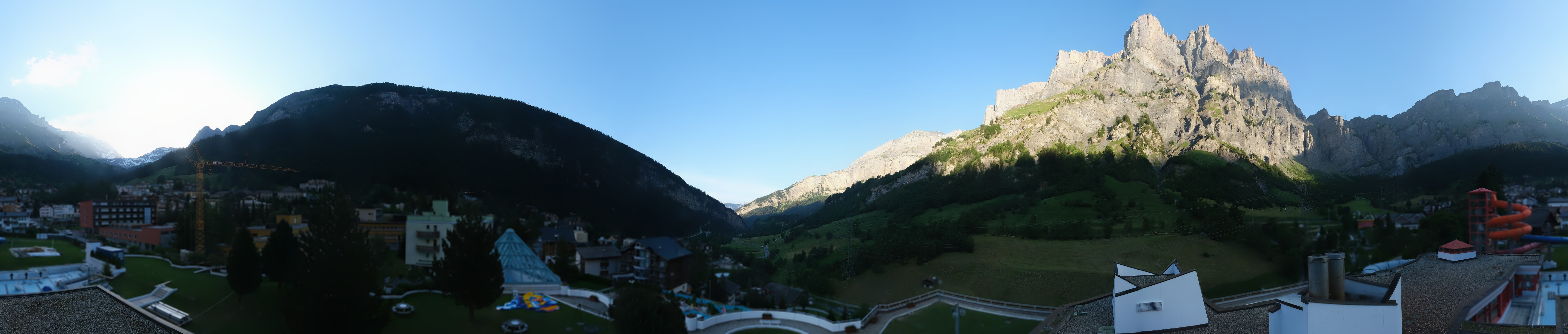 Archiv Foto Webcam Leukerbad: Therme