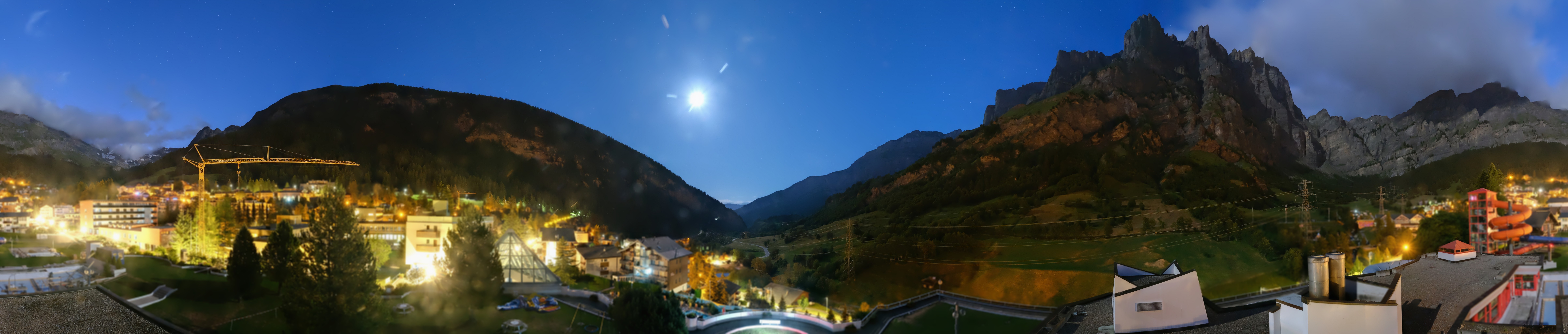Archiv Foto Webcam Leukerbad: Therme