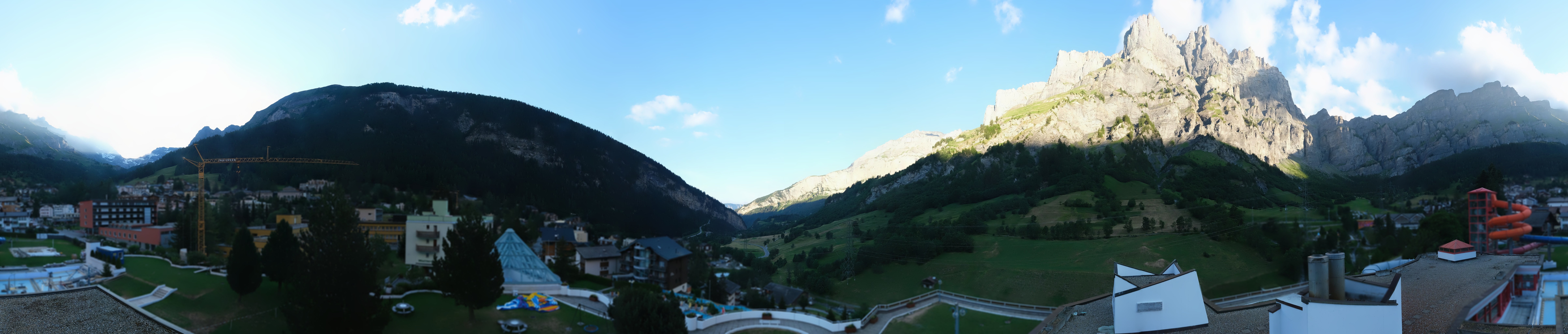 Archiv Foto Webcam Leukerbad: Therme