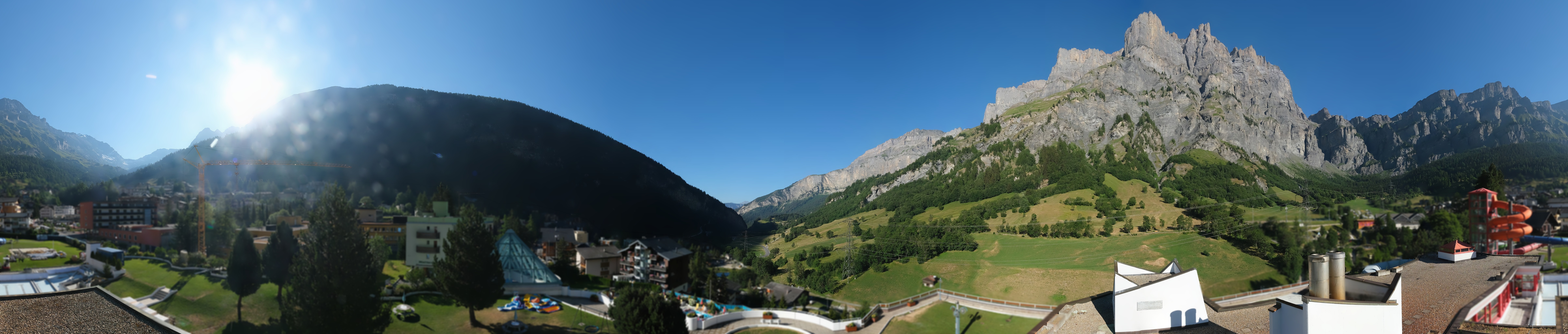 Archiv Foto Webcam Leukerbad: Therme