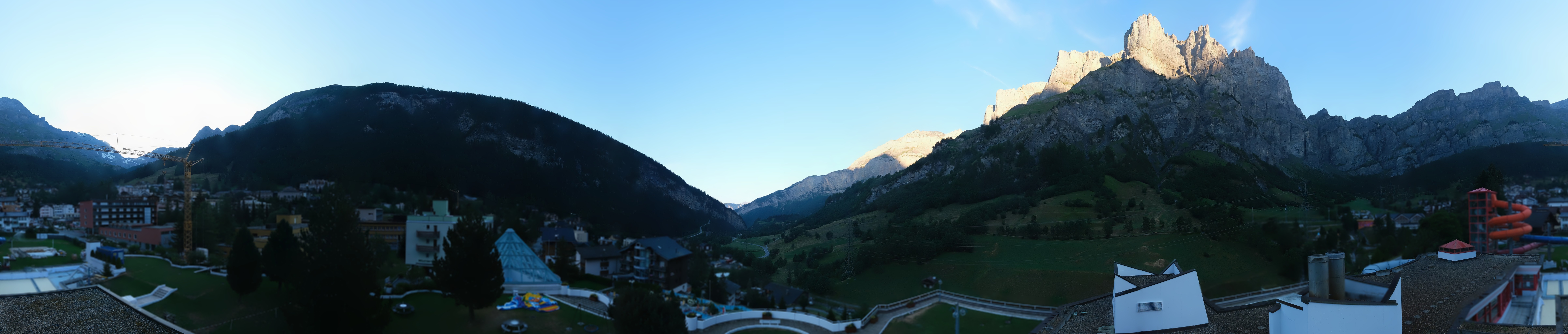 Archiv Foto Webcam Leukerbad: Therme