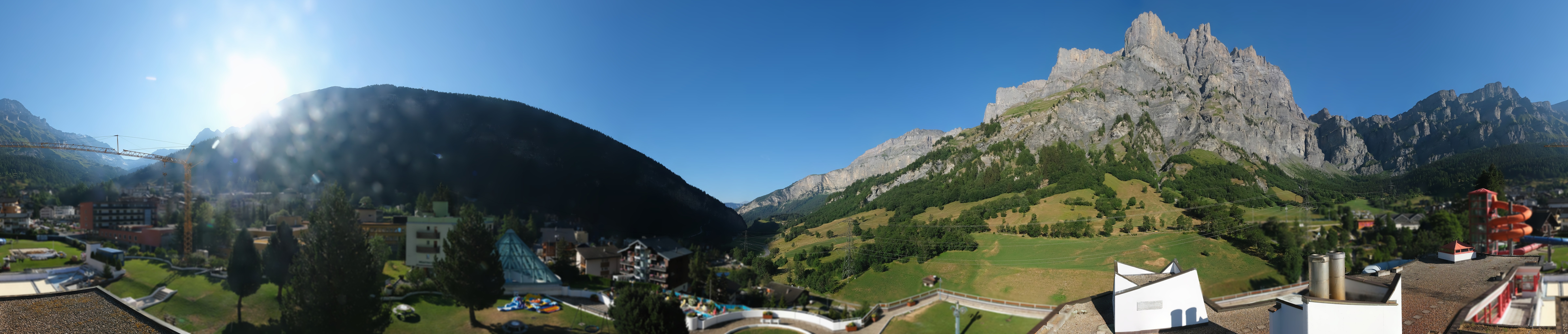 Archiv Foto Webcam Leukerbad: Therme