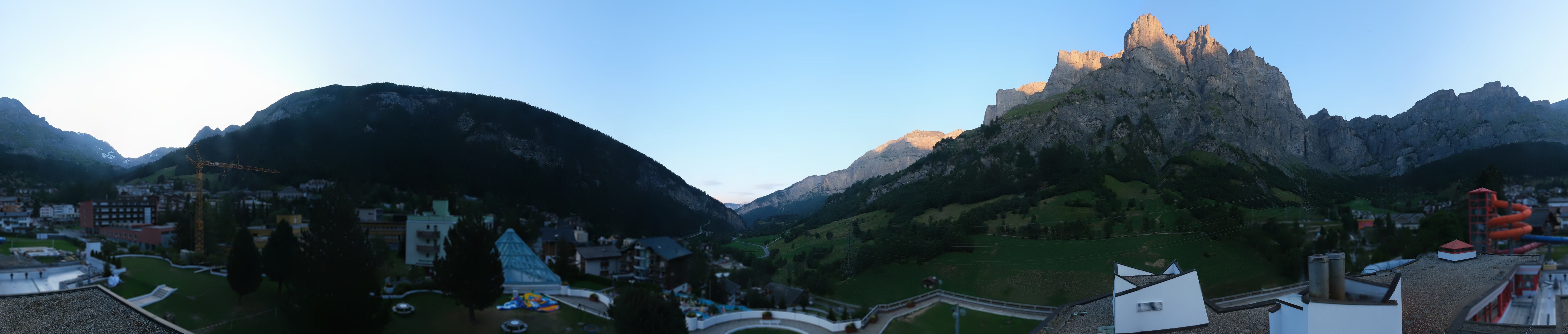 Archiv Foto Webcam Leukerbad: Therme