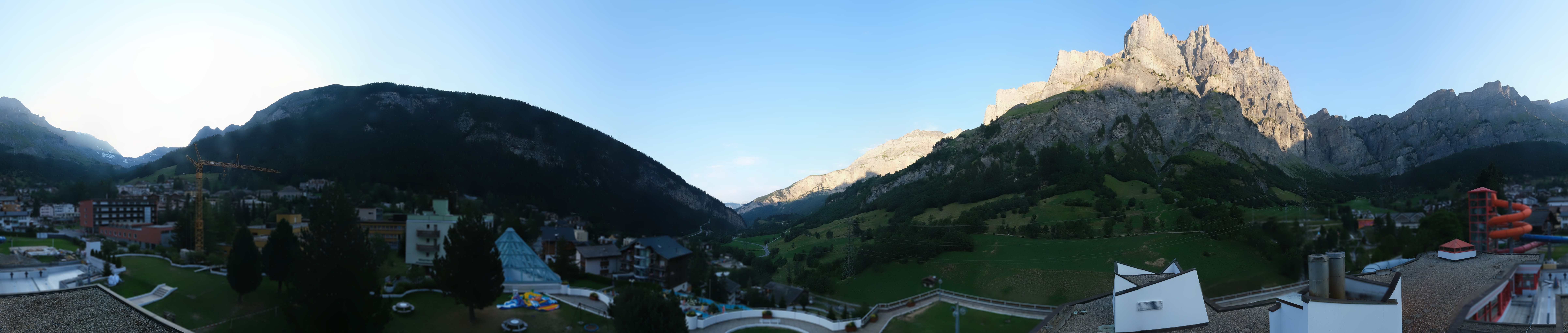 Archiv Foto Webcam Leukerbad: Therme