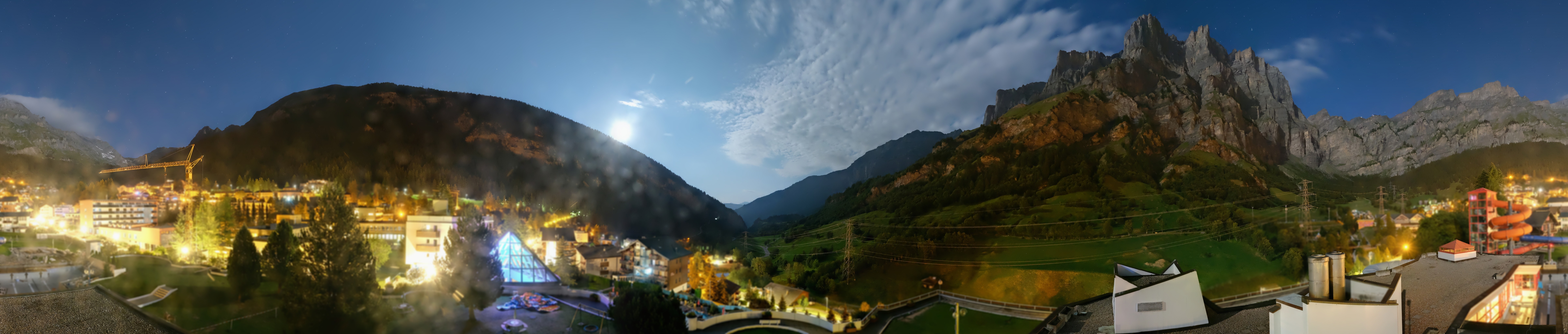 Archiv Foto Webcam Leukerbad: Therme