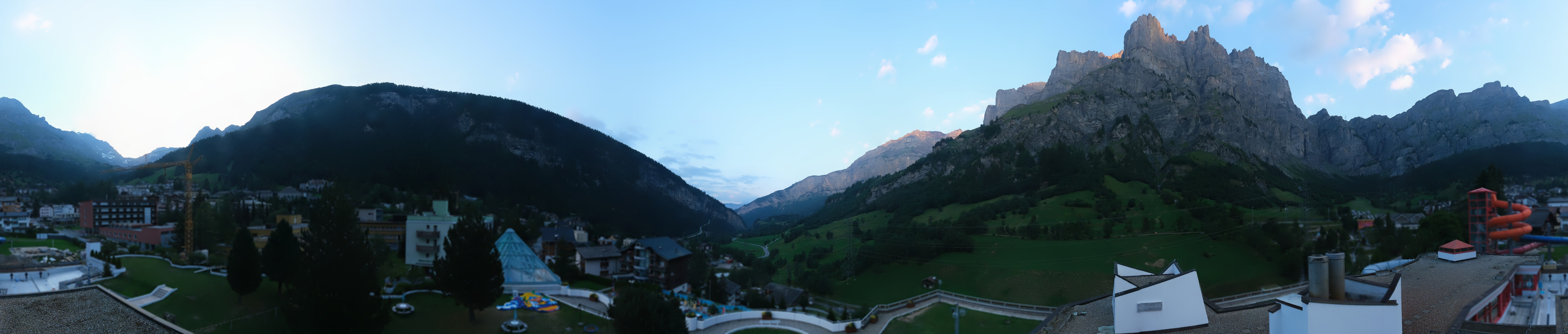 Archiv Foto Webcam Leukerbad: Therme