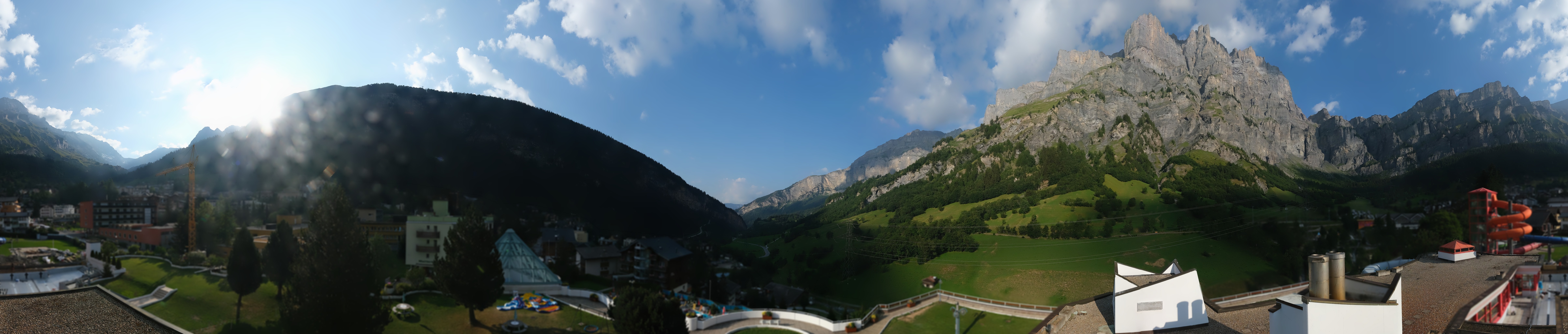 Archiv Foto Webcam Leukerbad: Therme