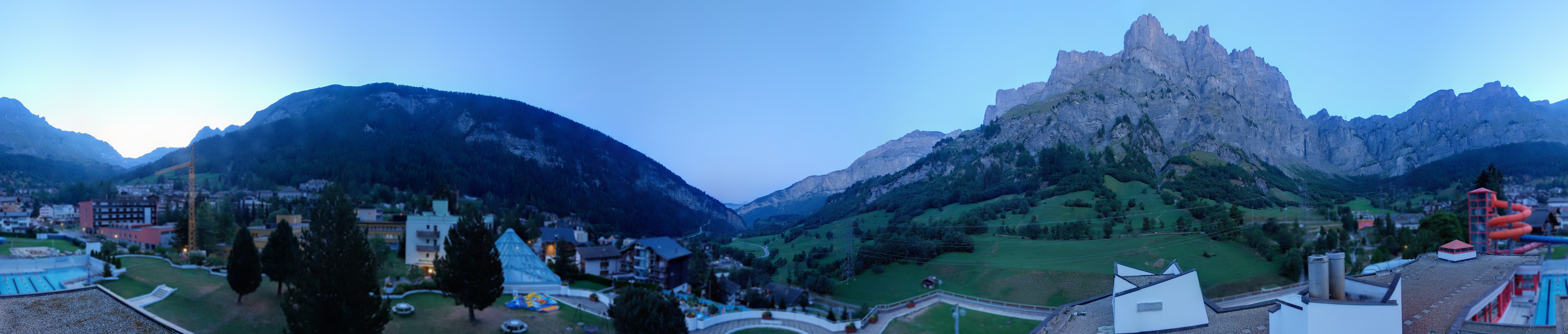Archiv Foto Webcam Leukerbad: Therme
