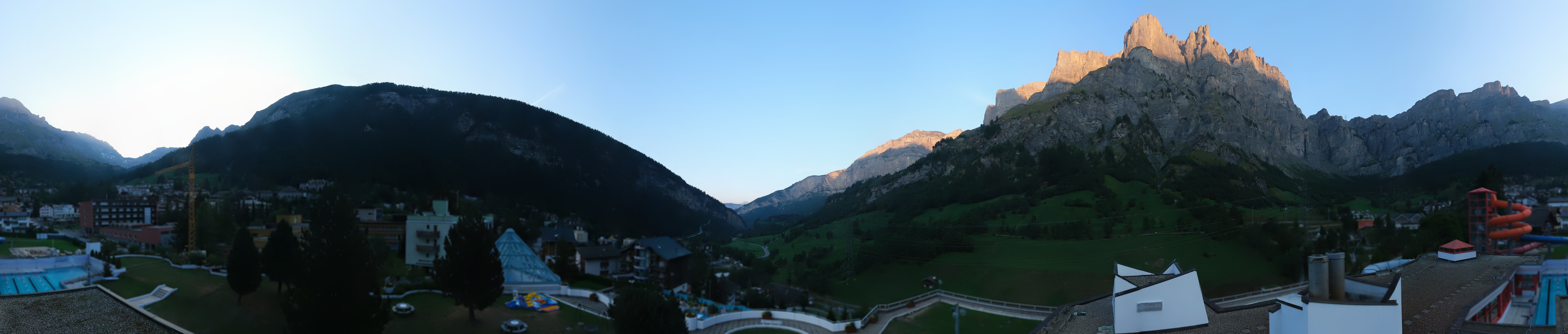 Archiv Foto Webcam Leukerbad: Therme