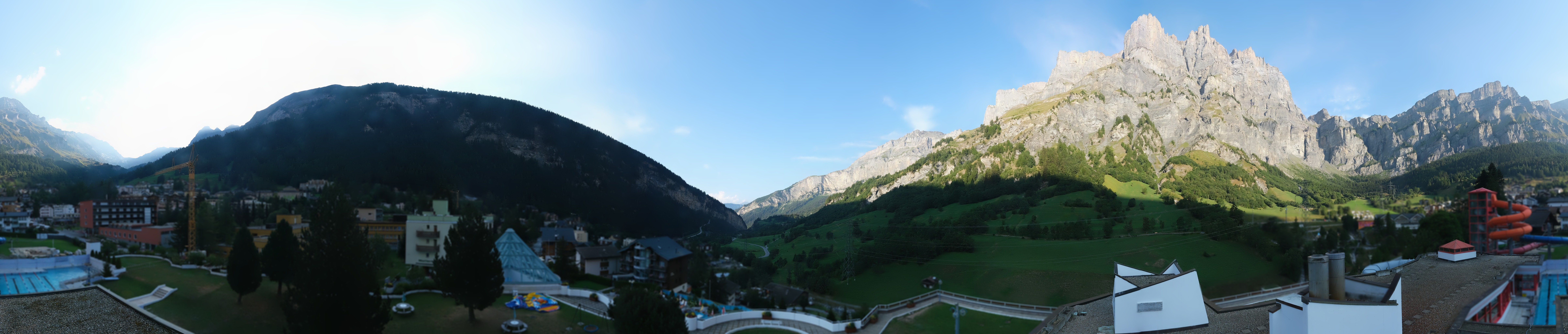 Archiv Foto Webcam Leukerbad: Therme