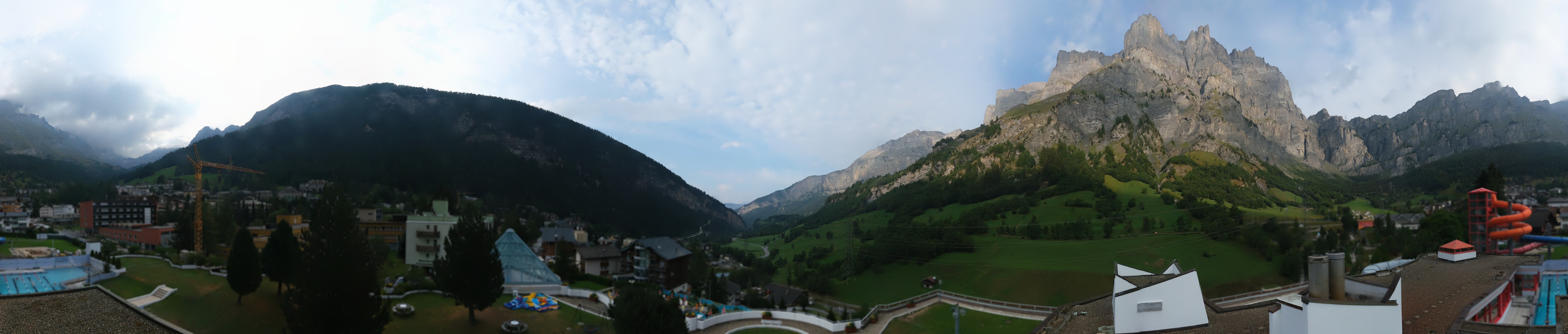 Archiv Foto Webcam Leukerbad: Therme