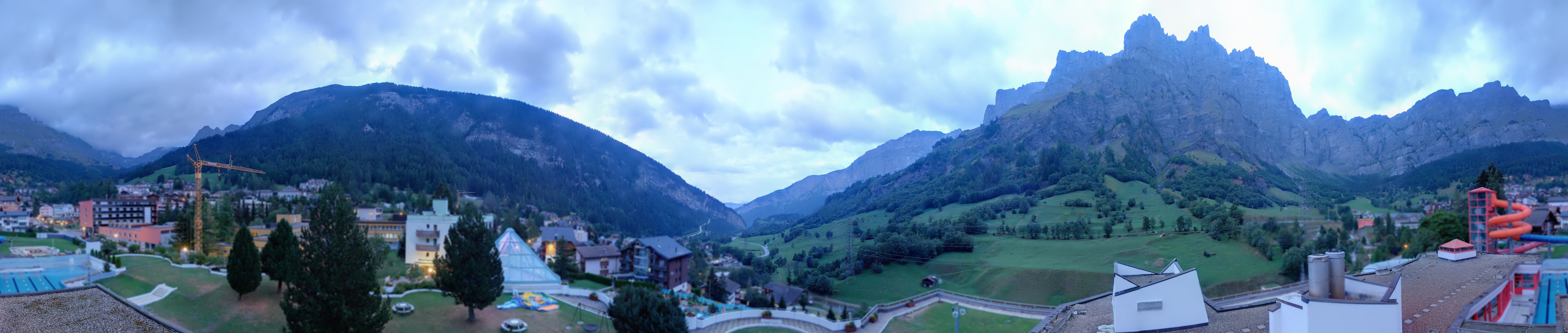 Archiv Foto Webcam Leukerbad: Therme
