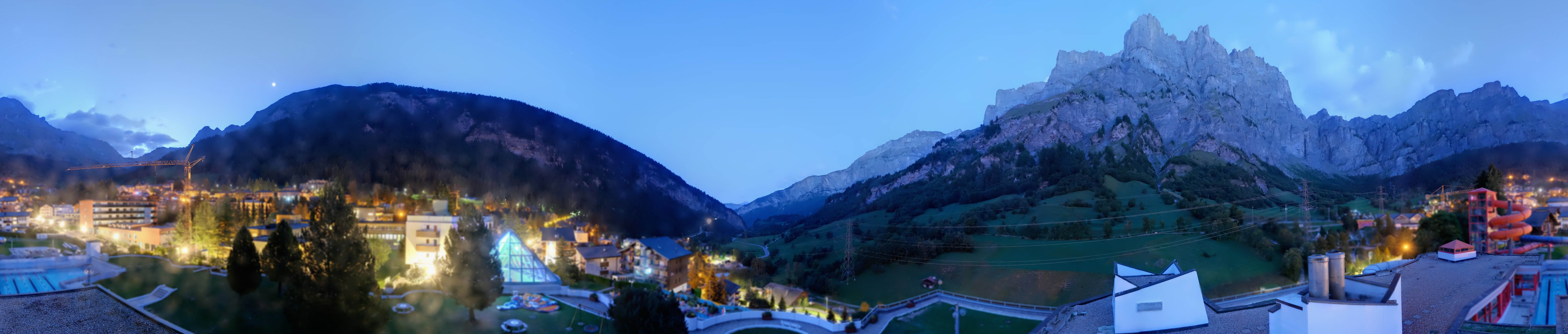 Archiv Foto Webcam Leukerbad: Therme