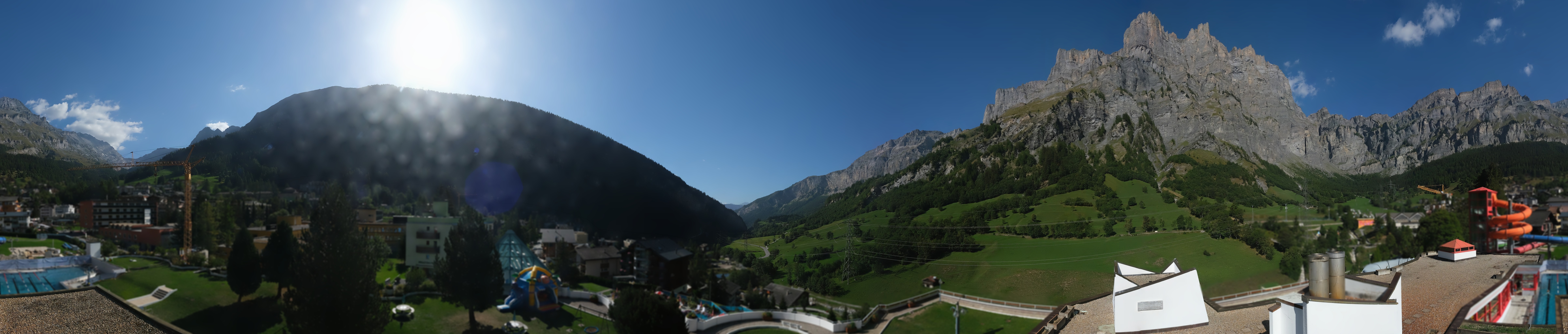 Archiv Foto Webcam Leukerbad: Therme