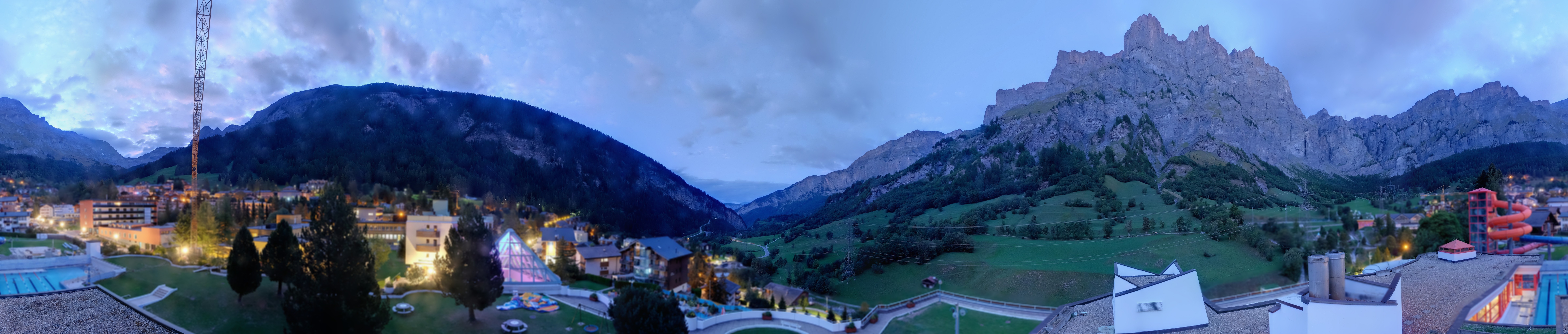 Archiv Foto Webcam Leukerbad: Therme