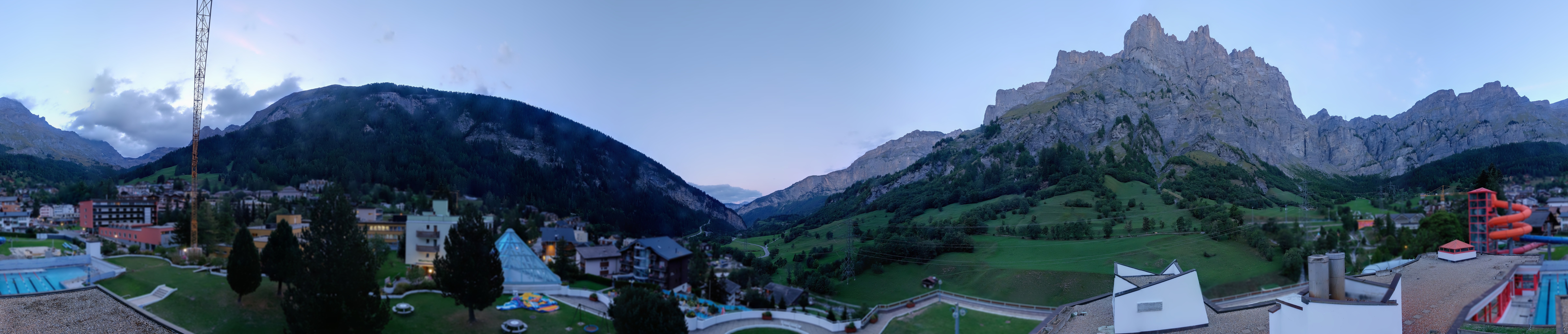 Archiv Foto Webcam Leukerbad: Therme