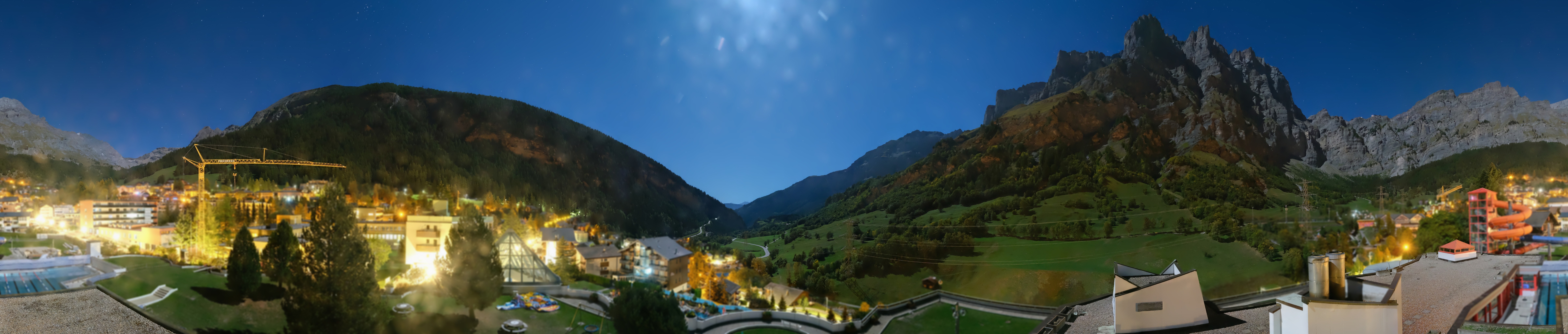 Archiv Foto Webcam Leukerbad: Therme