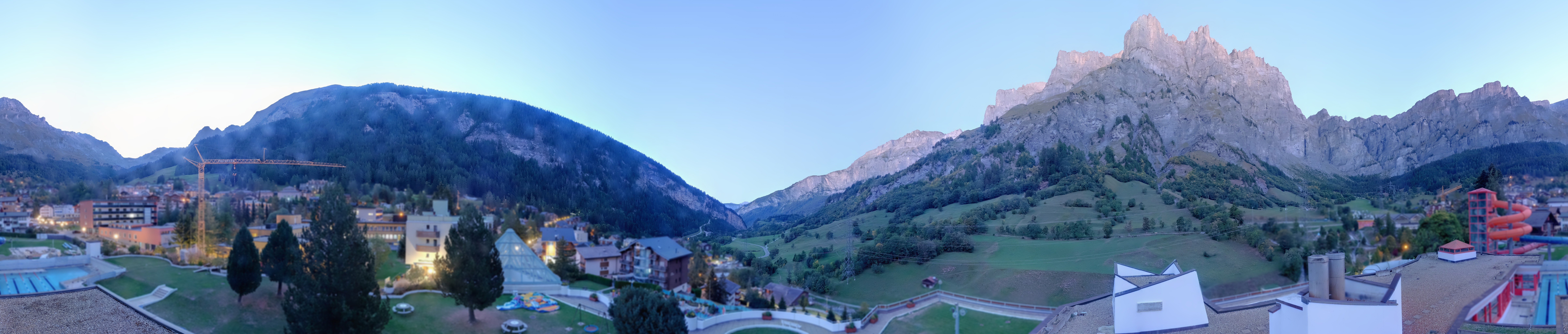 Archiv Foto Webcam Leukerbad: Therme