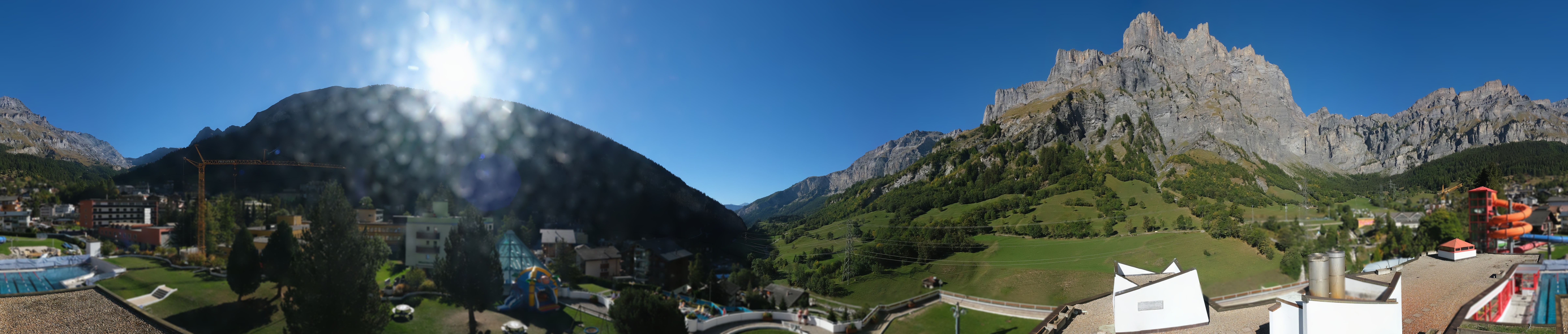 Archiv Foto Webcam Leukerbad: Therme