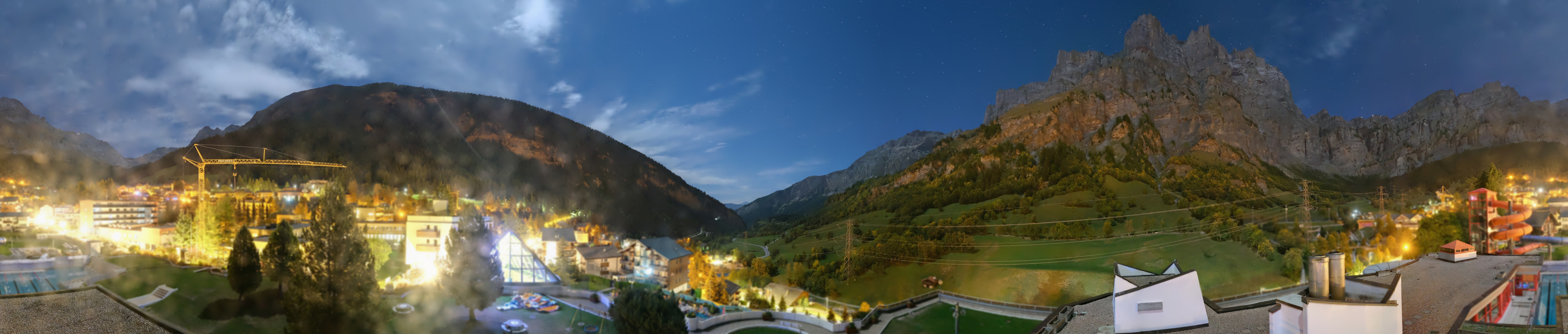 Archiv Foto Webcam Leukerbad: Therme